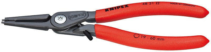 E-shop Precízne kliešte na poistné krúžky 180 mm - 4831J2