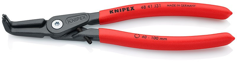 E-shop Precízne kliešte na poistné krúžky 210 mm - 4841J31