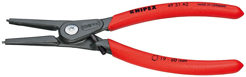 E-shop Precízne kliešte na poistné krúžky 180 mm - 4931A2