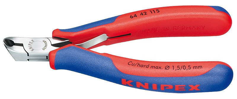 E-shop Čelné štiepacie kliešte pre elektroniku 115 mm - 6442115