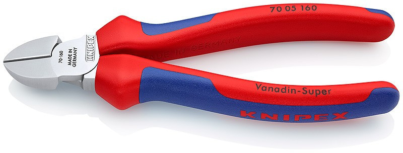 E-shop Bočné štiepacie kliešte chrómované 160 mm - 7005160