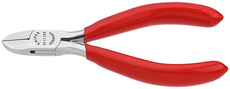 E-shop Bočné štiepacie kliešte pre elektroniku potiahnuté plastom 115 mm - 7711115