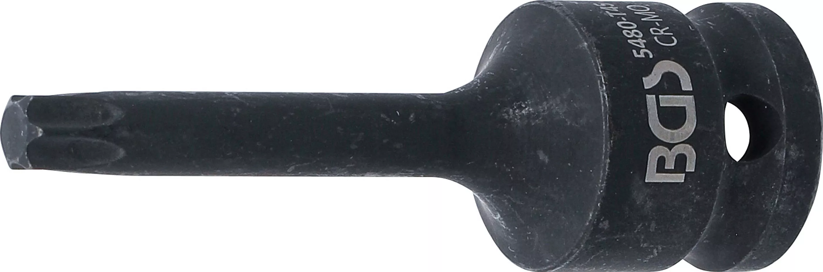 E-shop Rázový nástrčný kľúč TORX 1/2", T45, predĺžený - B5480-T45