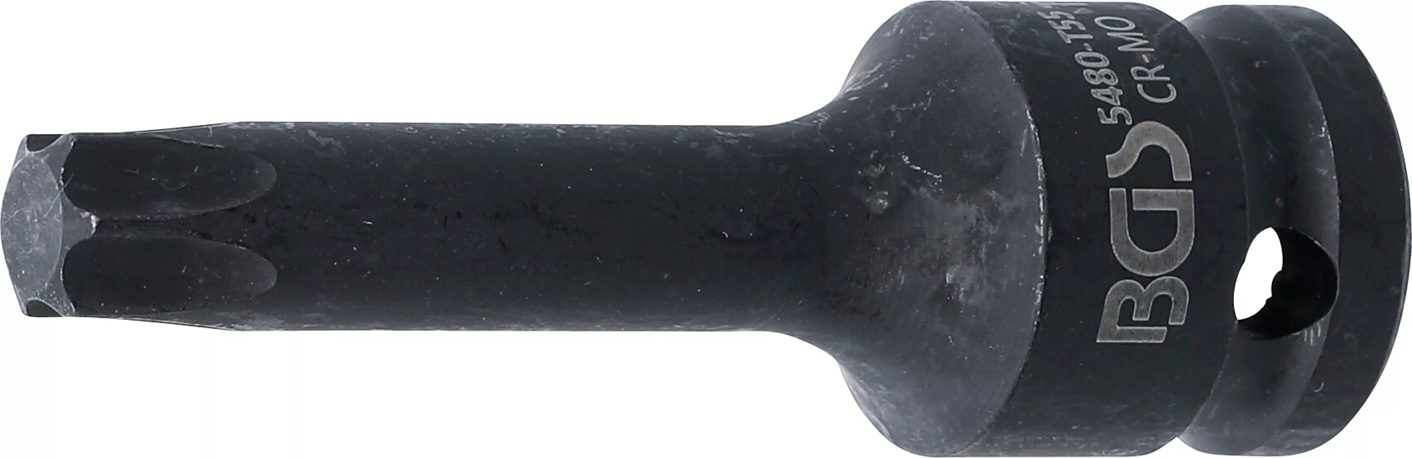 E-shop Rázový nástrčný kľúč TORX 1/2", T55, predĺžený - B5480-T55