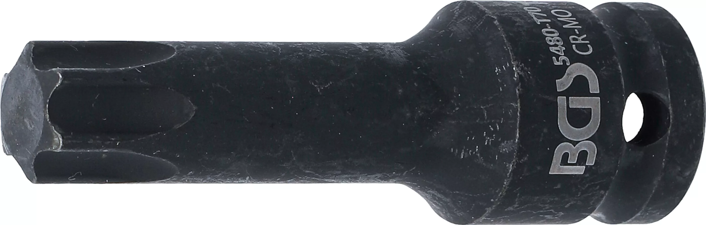 E-shop Rázový nástrčný kľúč TORX 1/2", T70, predĺžený - B5480-T70