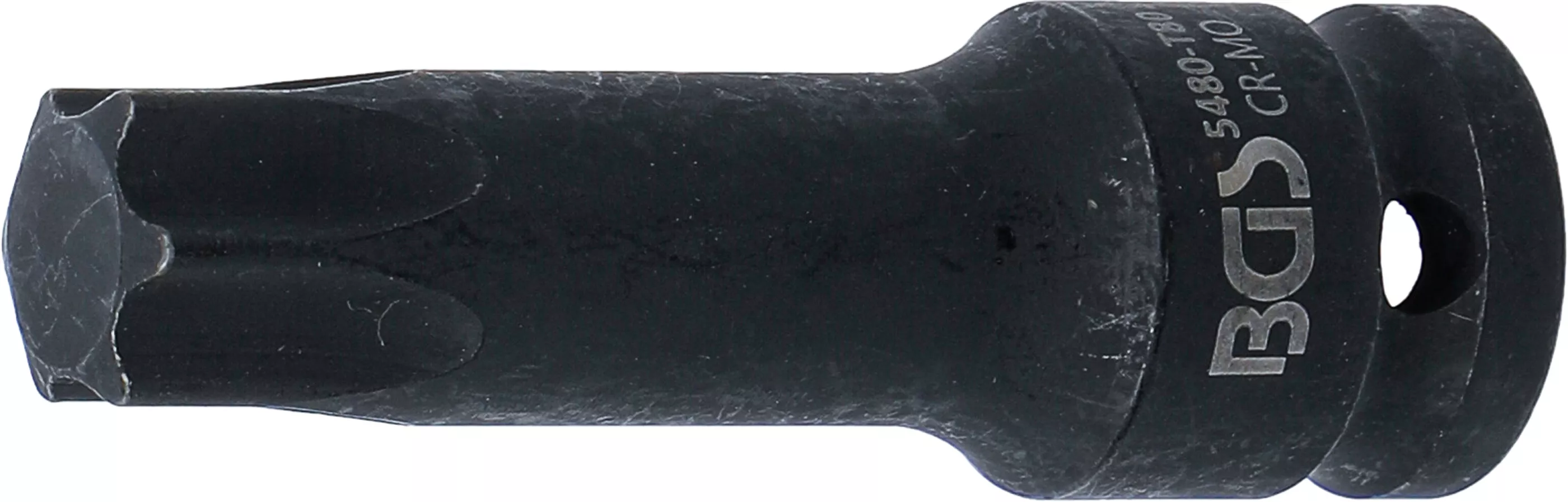 E-shop Rázový nástrčný kľúč TORX 1/2", T80, predĺžený - B5480-T80