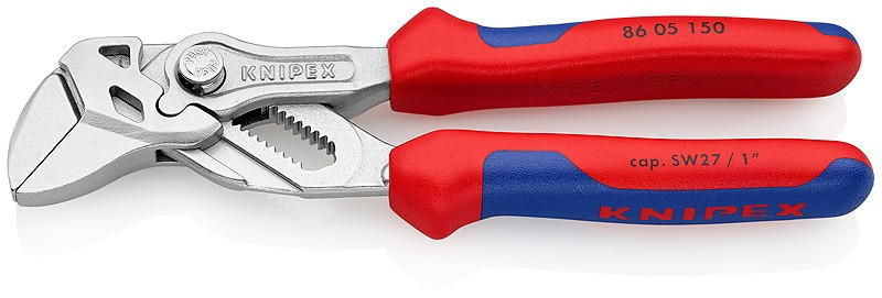 E-shop Mini kliešťový kľúč chrómovaný 150 mm - 8605150