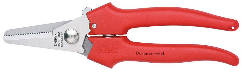 E-shop Kombinované nožnice s plastovým nástrekom 190 mm - 9505190
