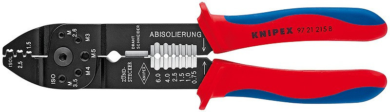 E-shop Krimpovacie kliešte brunýrované 230 mm - 9721215B
