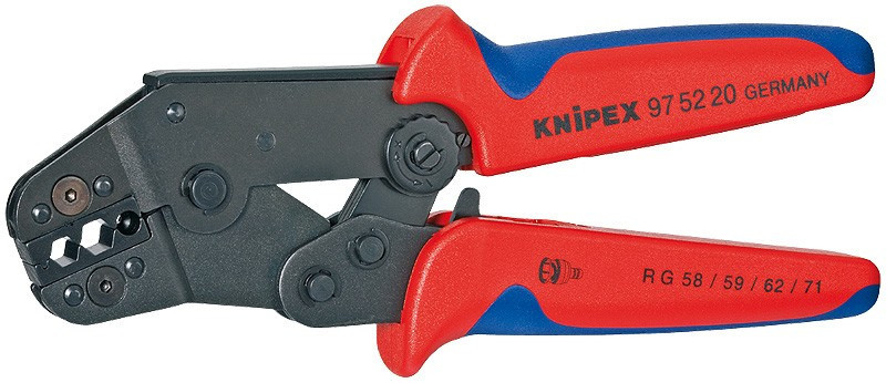 E-shop Krimpovacie kliešte brunýrované 195 mm - 975220