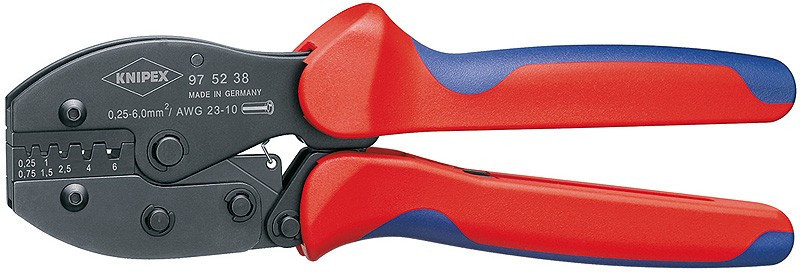 E-shop Krimpovacie kliešte KNIPEX PreciForce ® brunýrované 220 mm - 975238