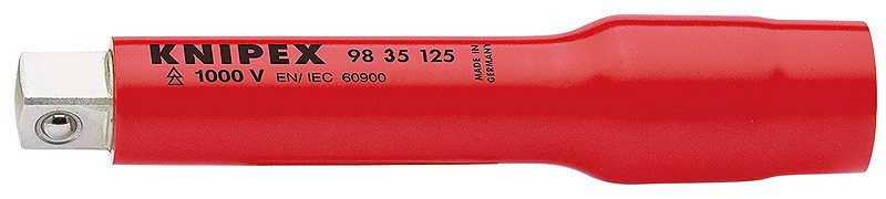 E-shop Predĺženie s vnútorným / vonkajším štvorhranom 3/8 "125 mm - 9835125