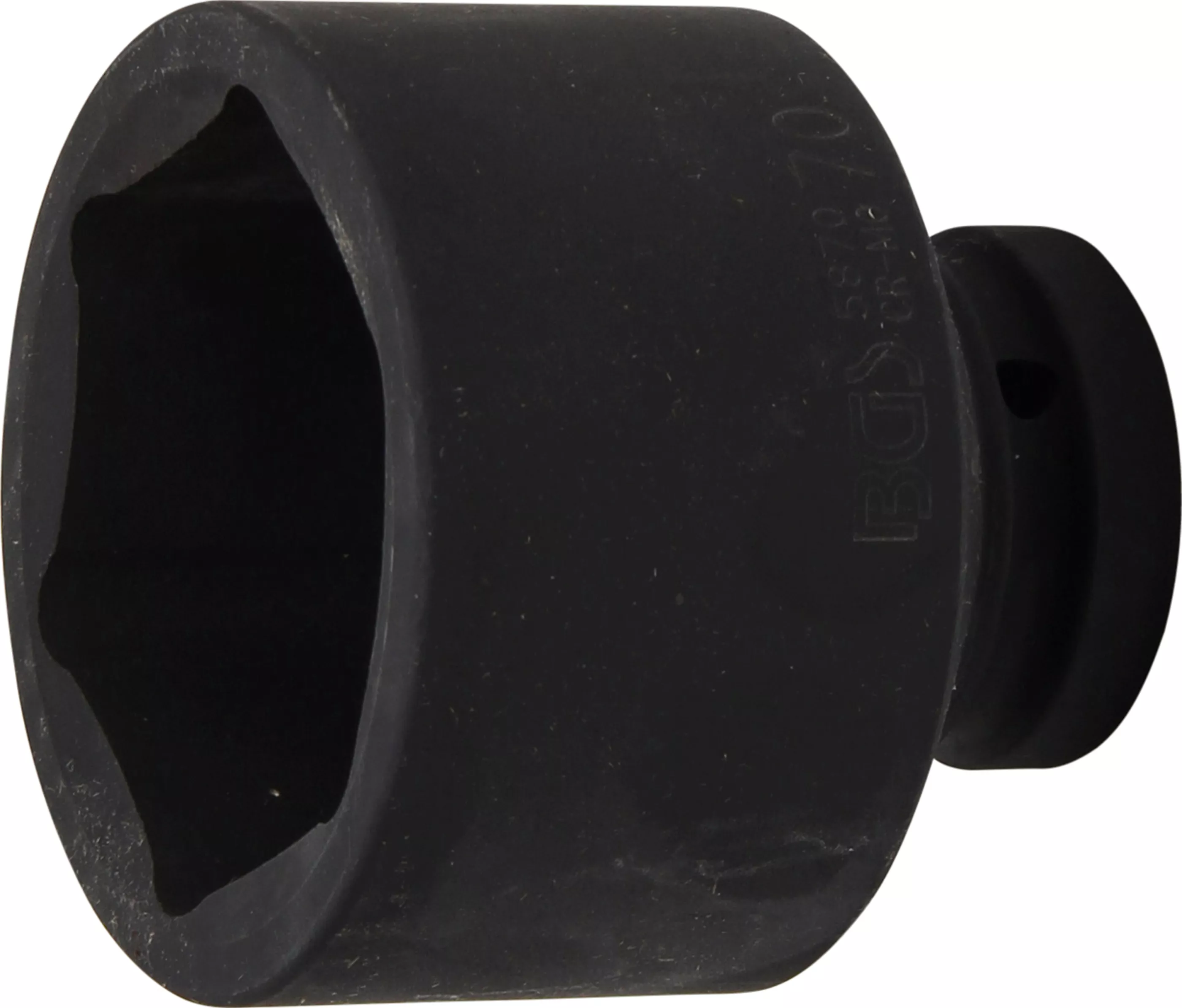 E-shop Silová nástrčná hlavica, šesťhranná, 25 mm (1"), 70 mm, BGS 5870