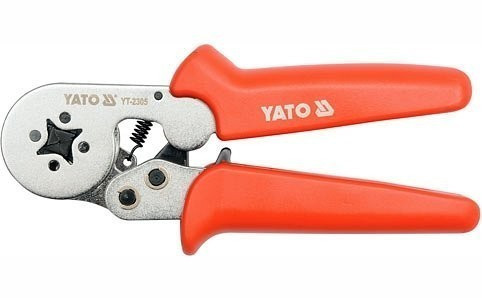 E-shop Kliešte konektorové 175mm, HRC 44-47, 0,2-6,00 mm2 - YT-2305