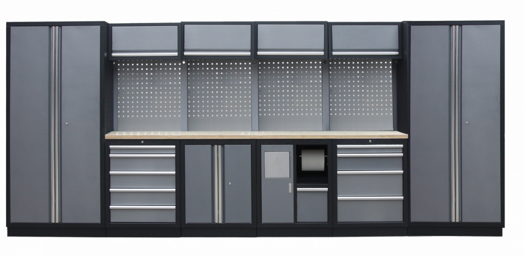 E-shop Kvalitný PROFI dielenský nábytok - 4535 x 2000 x 495 mm - TGS1301AE