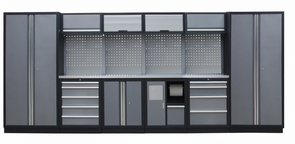 E-shop Kvalitný PROFI dielenský nábytok - 4535 x 2000 x 495 mm - TGS1301AM