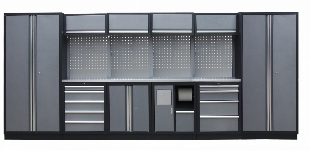 E-shop Kvalitný PROFI dielenský nábytok - 4535 x 2000 x 495 mm - TGS1301AN