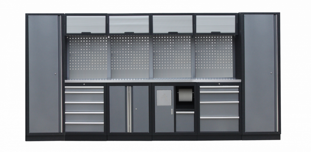 E-shop Kvalitný PROFI dielenský nábytok 3920 x 495 x 2000 mm - TGS1301AW