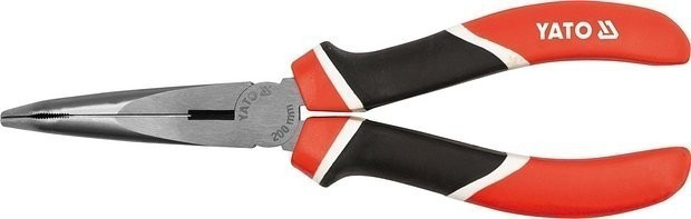 Fotografia produktu: Zahnuté půlkulaté kleště 160 mm prodloužené CrV - YT-1945