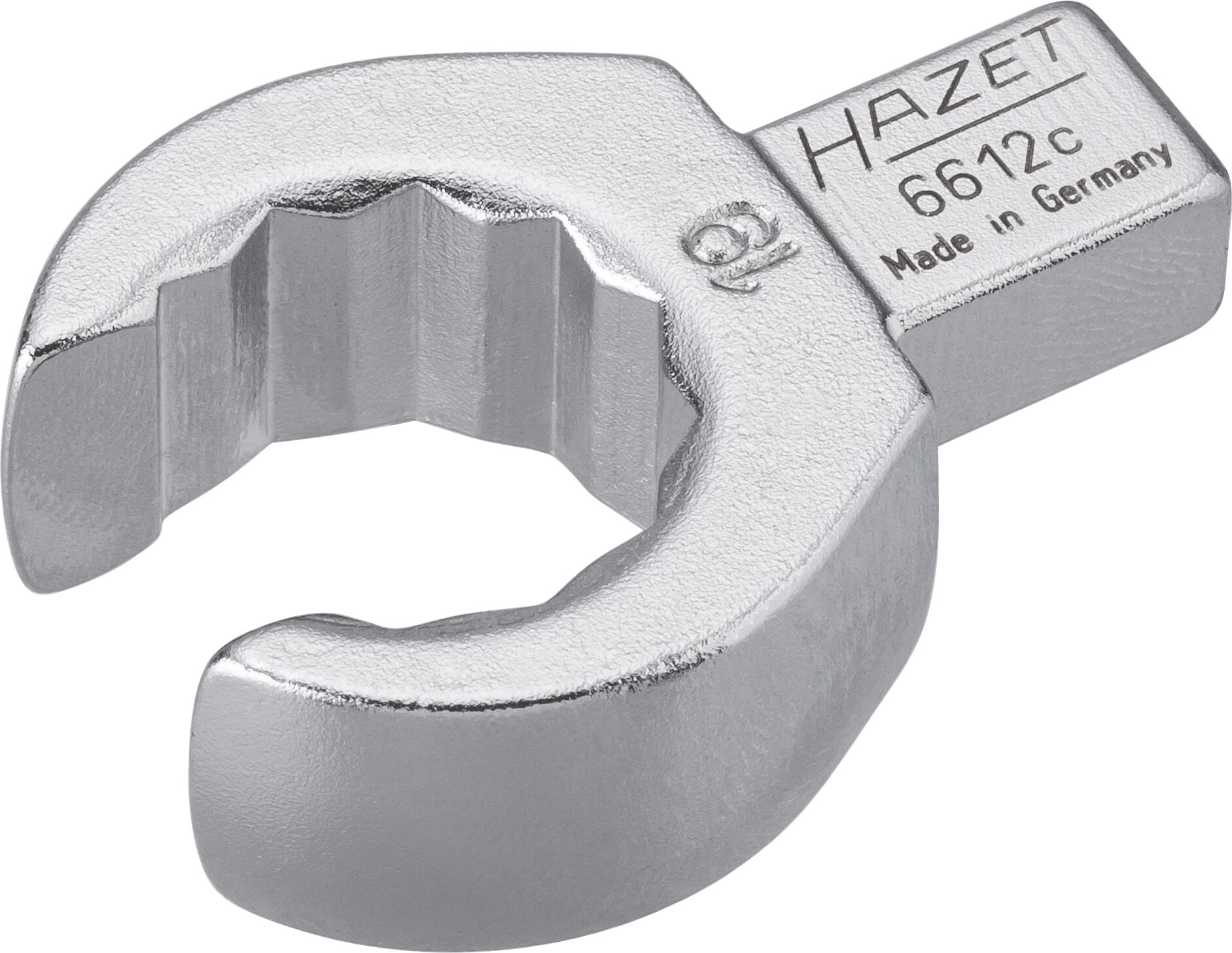 E-shop Otvorený nástrčný očkový kľúč, 19 mm, 6612C-19 - HA028801