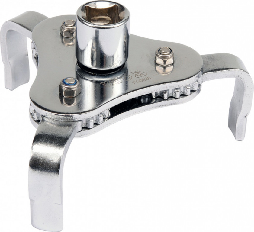 E-shop Klíč na olejový filtr stavitelný s průměrem 63 - 120mm - YT-0826
