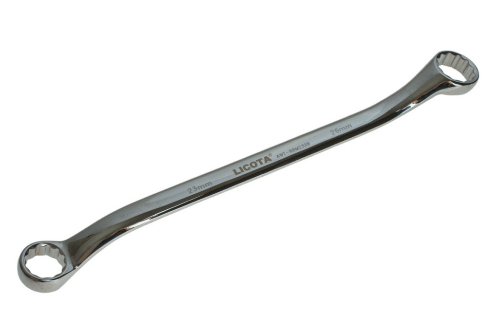 E-shop Obojstranný očkový kľúč, 23x26 mm - LIRBM2326