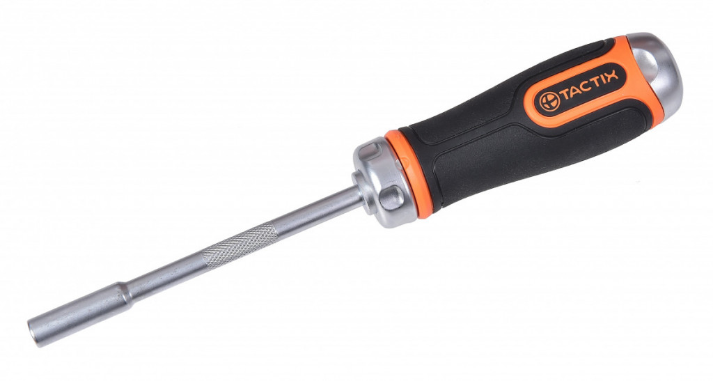 E-shop Račňový skutkovač s bitmi 240 mm, 7 ks - TC205245