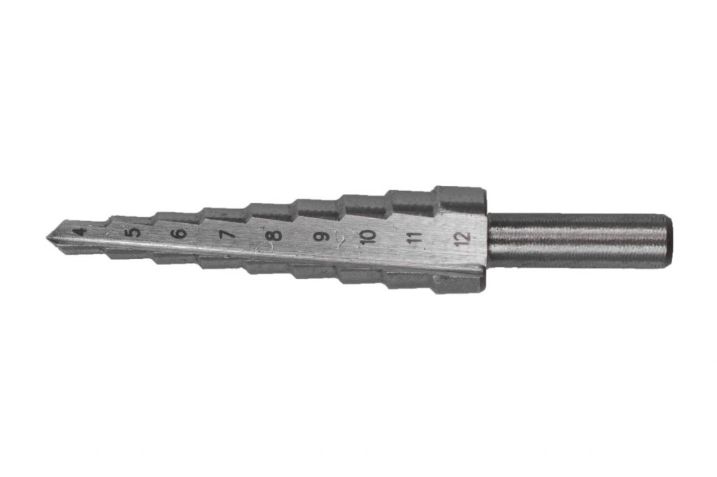 E-shop Stupňovitý kužeľový vrták 4-12 mm, HSS - TC416001
