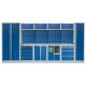 Kvalitný PROFI BLUE dielenský nábytok 4235 x 495 x 2000 mm - MTGS1300AG