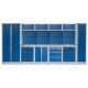 Kvalitný PROFI BLUE dielenský nábytok 4235 x 495 x 2000 mm - MTGS1300AL