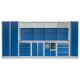 Kvalitný PROFI BLUE dielenský nábytok 4235 x 495 x 2000 mm - MTGS1301AL