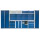 Kvalitný PROFI BLUE dielenský nábytok 4235 x 495 x 2000 mm - MTGS1301AU