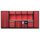 Kvalitný PROFI RED dielenský nábytok 4235 x 495 x 2000 mm - RTGS1300AG