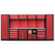 Kvalitný PROFI RED dielenský nábytok 3920 x 495 x 2000 mm - RTGS1301AY