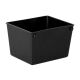 Plastový box do dierovanej dosky, čierný - ZS003704B
