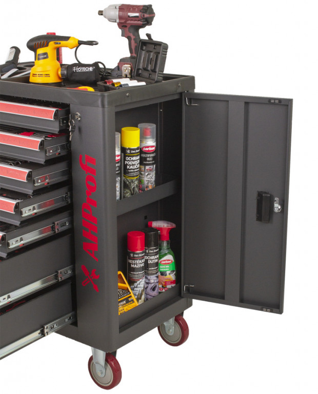 Bočný úložný priestor dielenského vozíka AH12449 Bočný úložný priestor dielenského vozíka AH12449