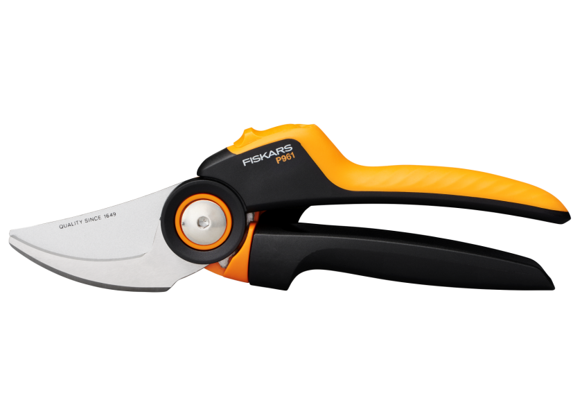Záhradnícke nožnice Fiskars PowerGear X P961, dvojčepeľové, 280 mm - 1057175