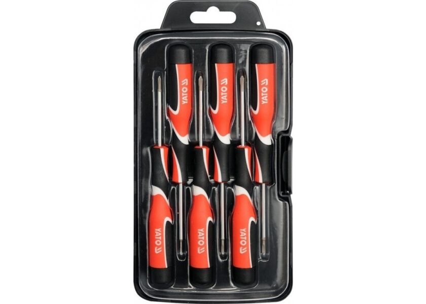 Šroubováky jemné sada 6ks, 1.4,2,2.4, PH00, PH0, PH1