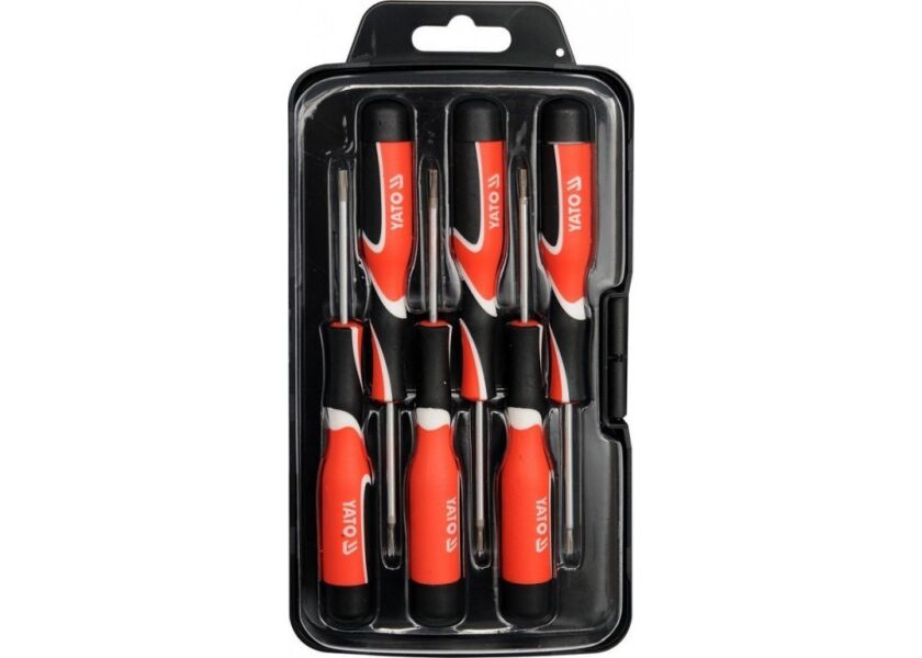 Šroubováky jemné sada 6ks, T5, T6, T7, T8, T9, T10