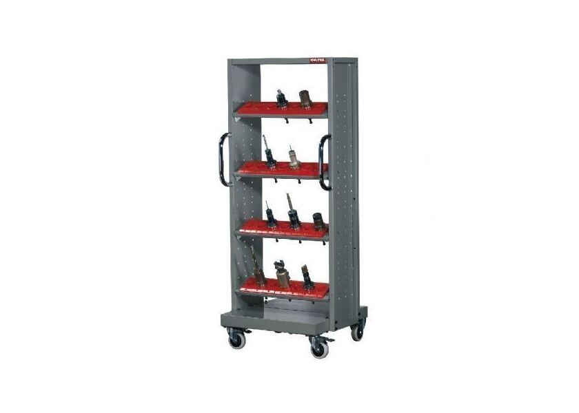 Mobilný nástrojový organizér k CNC - 5B kovový - RT-6558