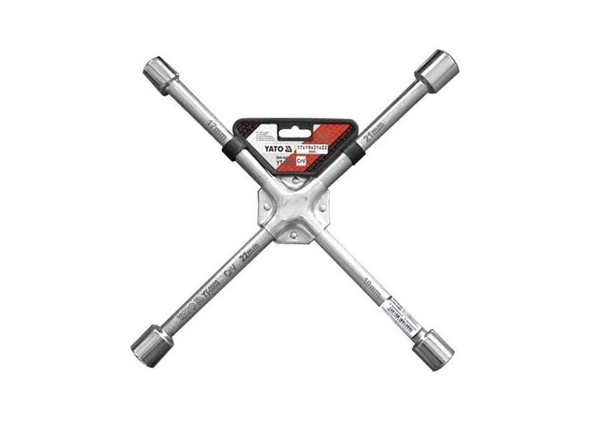 Klíč na kola křížový 17-19-21-22