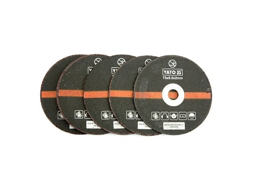 Súprava kotúčov na rezanie kovu 5 ks - YT-0994