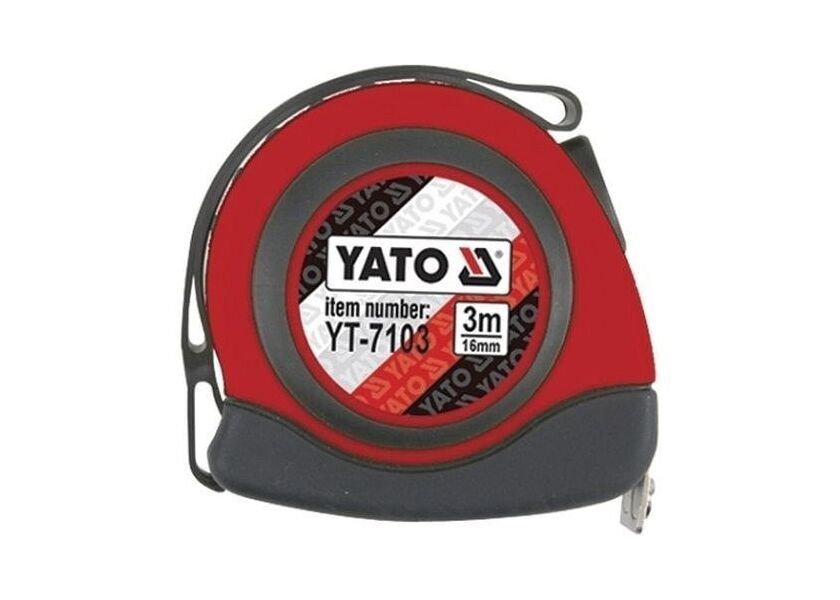 Metr svinovací 3 m x 16 mm autostop - YT-7103