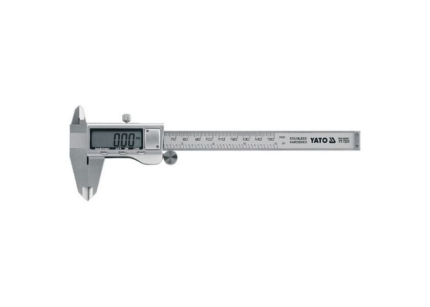 Mierka posuvná 150 x 0,03 mm elektronická - YT-7201