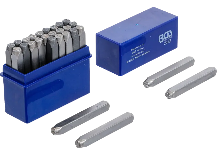Písmenková raziaca matrica 5 mm, BGS - B2032