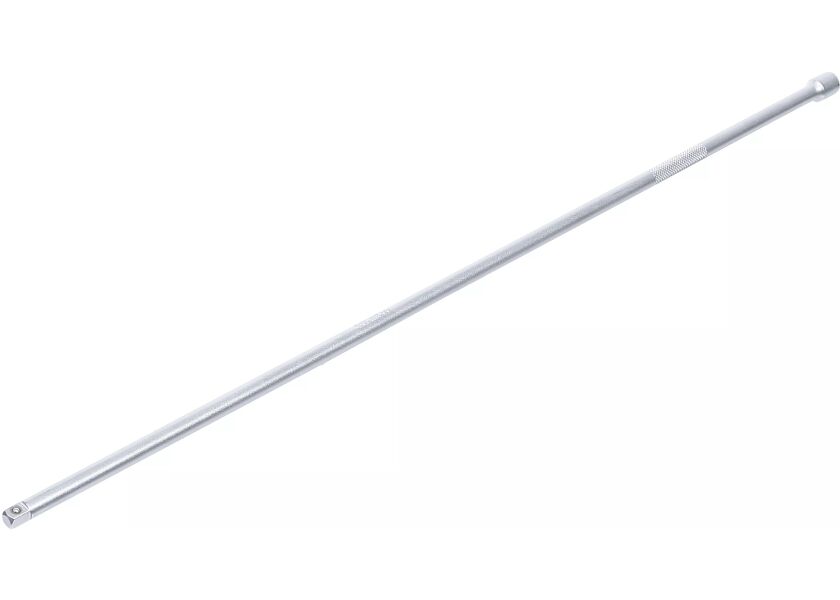 Chrómované predĺženie 500 mm s ryhovaním, štvorhran 1/4