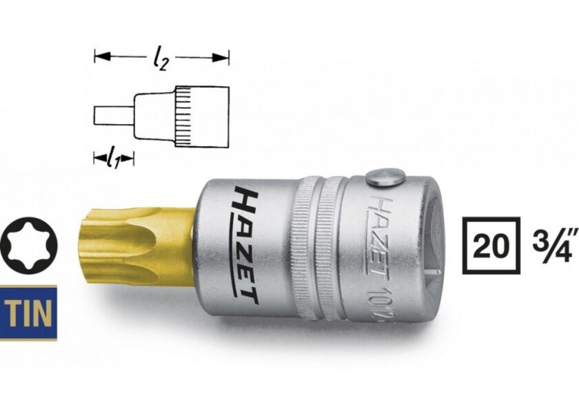 Nástrčná hlavica TORX® 1012-T90 Hazet - HA087518