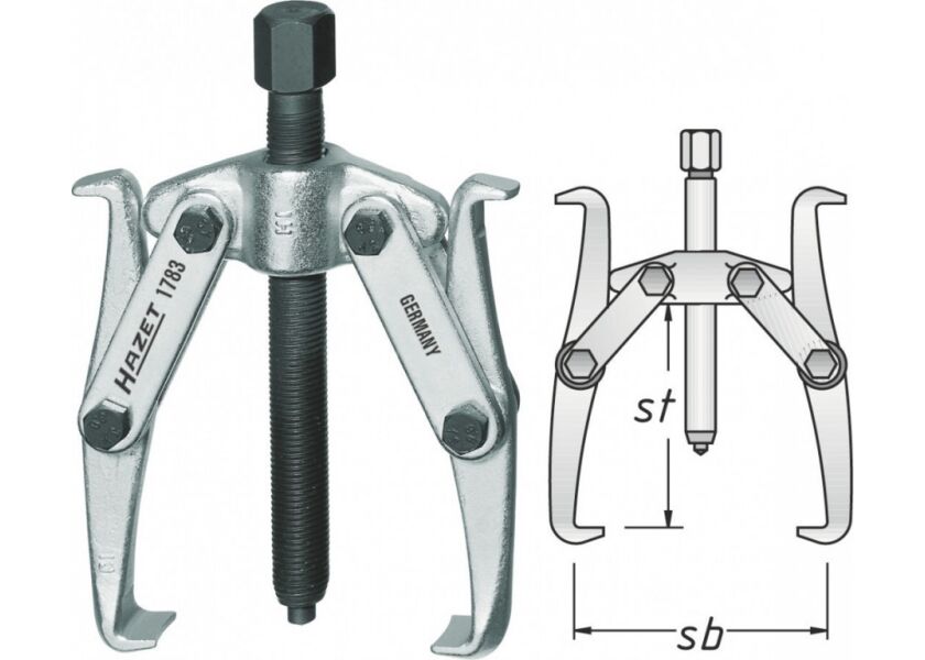 Univerzálny sťahovák 1783-22 Hazet - HA136063
