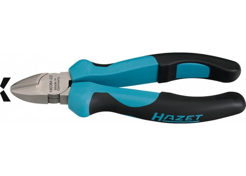 Bočné strihacie kliešte, pieskované, leštené 1803-22 Hazet - HA144945
