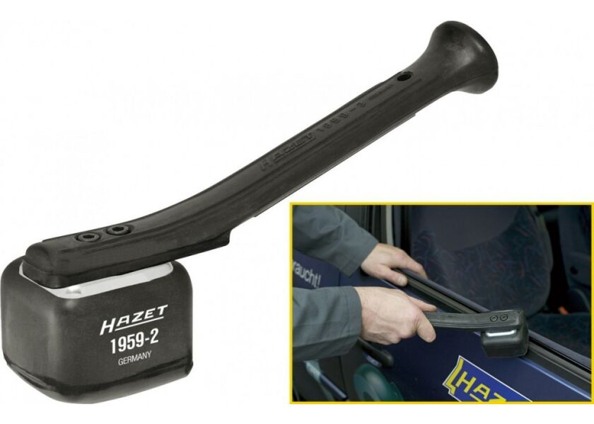 Kladivo s elastickou hmotou Hazet 1959-2 Gumené telo 70 x 70 mm - HA102259